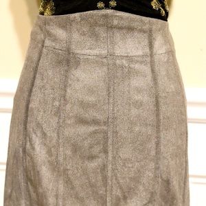 House of CB London “Janelle” skirt in grey.